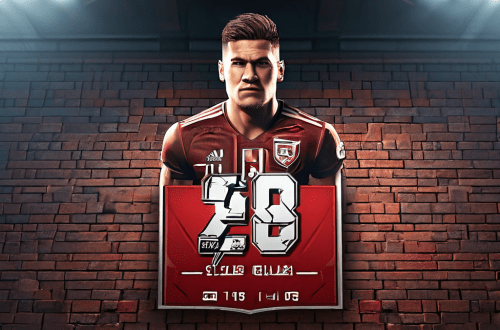 축구장에 세워진 '260 Salary'라고 적힌 튼튼한 붉은 벽돌 벽이 최고의 공격수들을 막아내고 있습니다.