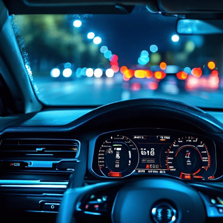 파란색과 흰색의 대시보드에 100% 완벽 운전 점수와 깔끔한 그래프, 장기 연속 안전 운전 기록이 표시되어 있습니다.