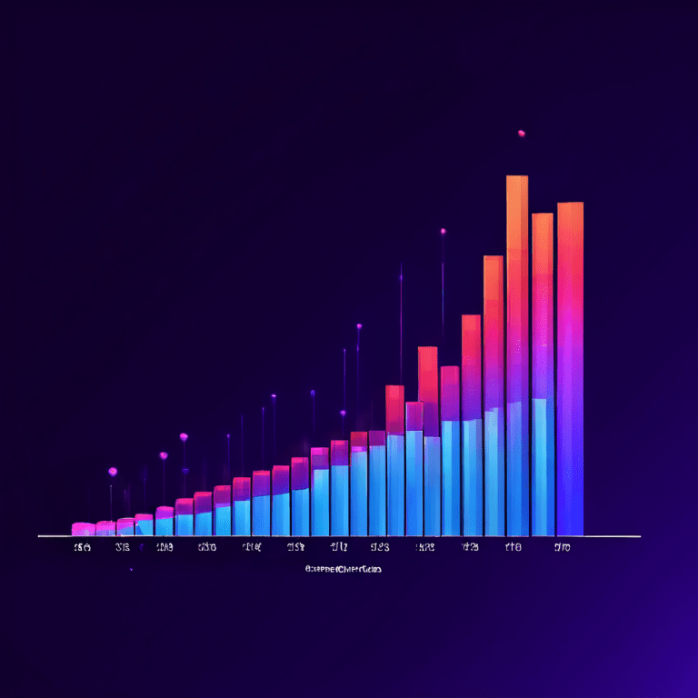 소셜 미디어 계정의 팔로워 수를 나타내는 막대 그래프는 매우 높지만 실제 참여도를 보여주는 막대는 매우 작아 팔로워 규모 대비 낮은 상호작용을 시각적으로 대비한 인포그래픽입니다.